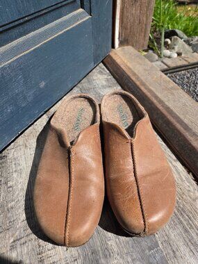 Stegmann Women's Leather Clogs Size 9.5